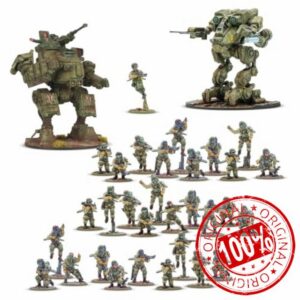 Warlord Games Konflikt 47 United States Starter Army 28mm Miniatures                                                          United States Rapid Deployment Force - Highly Detailed 28mm Scale Miniatures