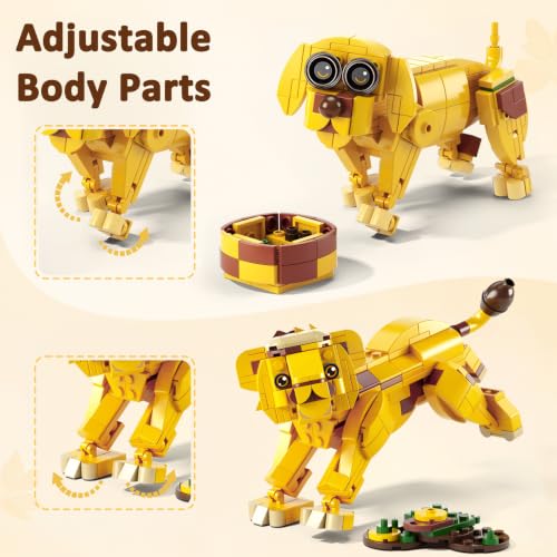 707PCS Building Blocks for Animal Fans