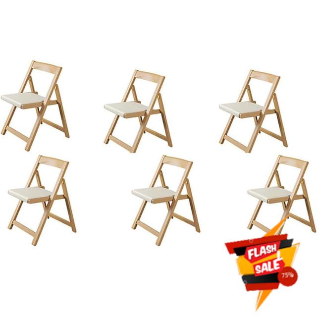 Wooden Drop Leaf Table with 4/6 Chairs