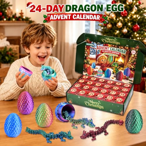 Flexible Articulated 3D Dragon Toy