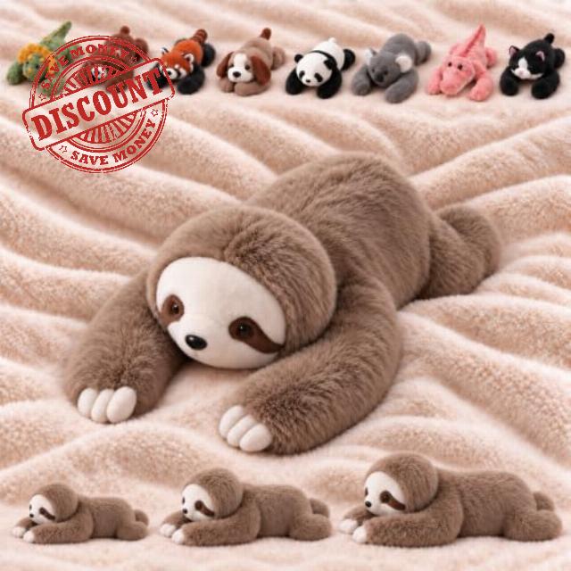 Weighted Sloth Teddy Plush