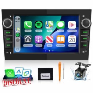 Car Stereo Radio for Vauxhall Corsa Astra Vivaro Zafira AM/FM/RDS