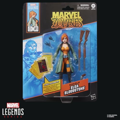 Marvel Zombies #1 (2015) Comics-Inspired Collectible 15-cm-scale Action Figure with Character-sized Comic Accessory