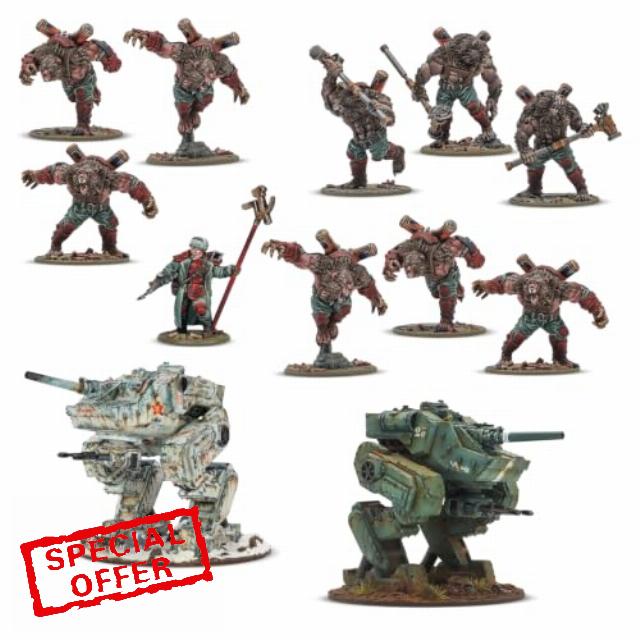 Warlord Games Konflikt 47 Soviet Starter Army 28mm Miniatures                                                          Soviet Bloc Elite Operational Group - Highly Detailed 28mm Scale Miniatures