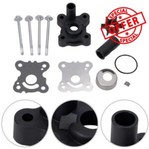 Complete Water Pump Kit For Honda Outboard 8hp 9hp 15hp 20hp Bf8d Bf9d Bf15d Bf20d Improved Durability And Flow Rate Simple Installation Design Compatible With Bfp Series Marine Engine Cooling Parts