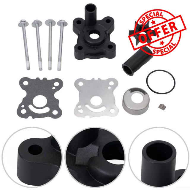 Complete Water Pump Kit For Honda Outboard 8hp 9hp 15hp 20hp Bf8d Bf9d Bf15d Bf20d Improved Durability And Flow Rate Simple Installation Design Compatible With Bfp Series Marine Engine Cooling Parts