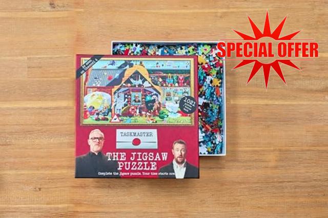 Taskmaster Secret Task 1021 Piece Jigsaw Puzzle for Adults & Fans | Official TV Show Puzzle with Hidden Final Task | Gift for Birthdays & Christmas