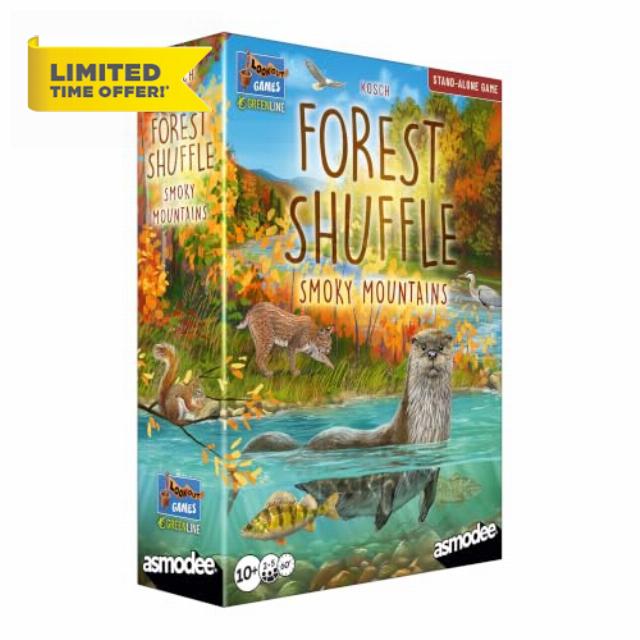 Asmodee| Forest Shuffle - Smoky Mountains| Standalone Game                                                          Family Card Game | Ages 10+ | For lovers of nature and animals | 2-5 Players | 60 Minutes Playing Time | English