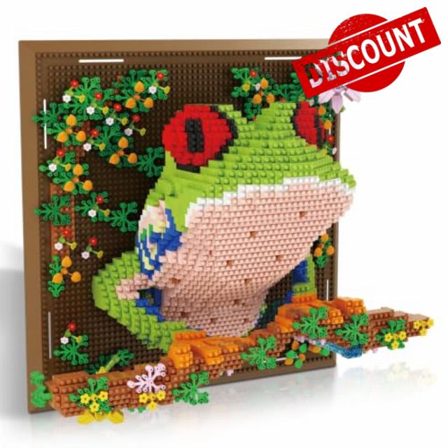 Tree Frog Building Blocks Set