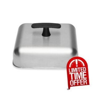 Weber Basting Dome                                                          Stainless Steel Rim