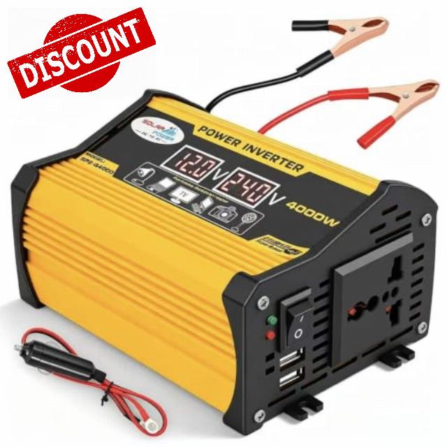 300W Rated Power Inverter DC 12V to AC 240V