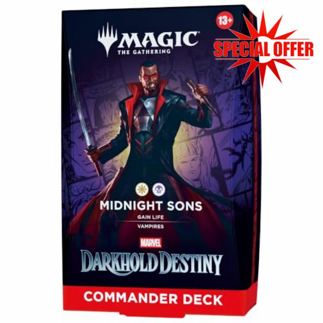 Magic: The Gathering | Marvel: Darkhold Destiny                                                          Commander Deck - Midnight Sons
