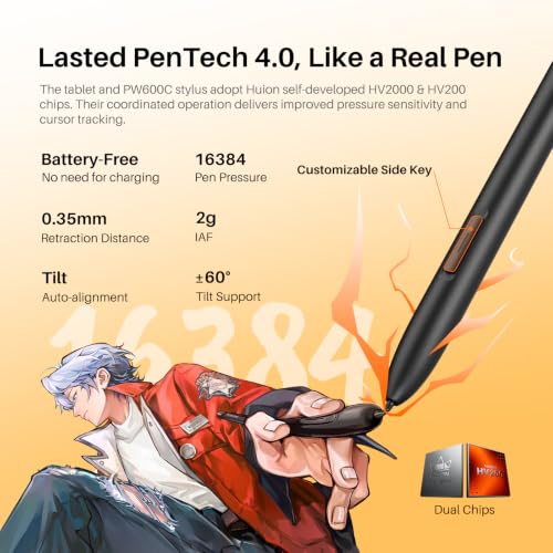 16K Pressure                                                          12.2" 90Hz Android 16 FHD Anti-glare Screen