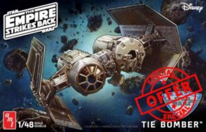 AMT Star Wars: The Empire Strikes Back TIE Bomber 1:48 Scale Model Ki