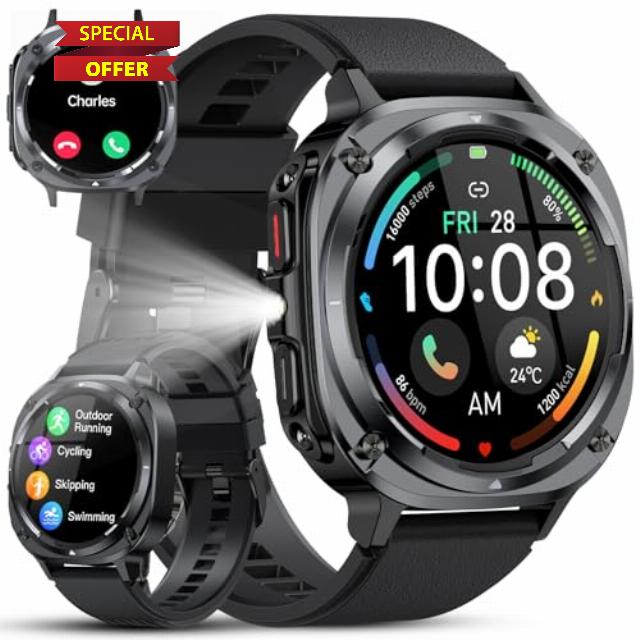 Military Smart Watch for Men