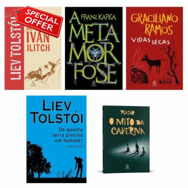 5-Volume Bundle: A Morte De Ivan Ilitch (2 + O Mito + A Metamorfose + (2)