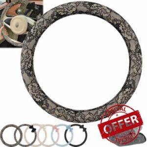 Lace Steering Wheel Cover 15 Inch