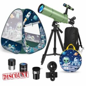 UncleHu 80/500mm Telescope for Adults Beginners