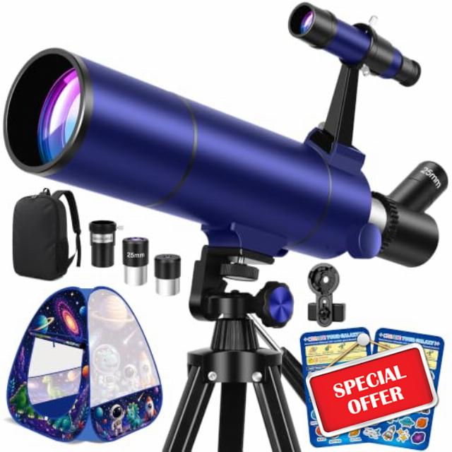 MEEZAA Telescope for Adults & Kids
