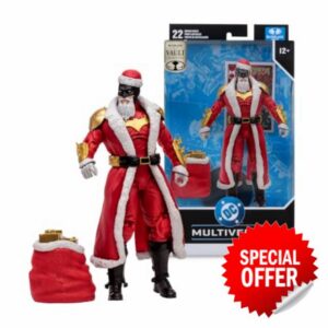 McFarlane DC Multiverse Batman Red Santa Suit 7in Action Figure Vaul