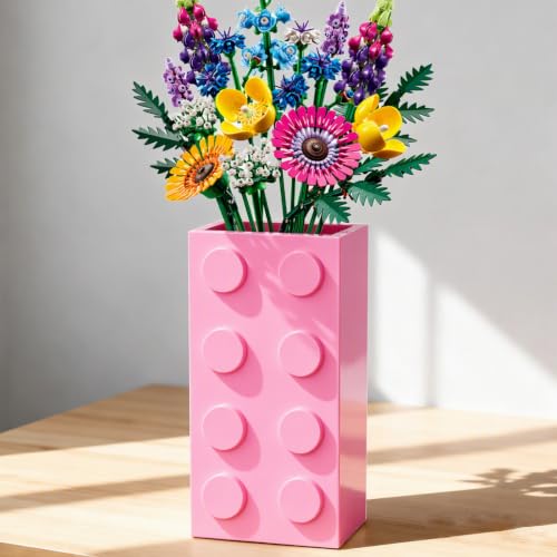 Display Stand for Lego Roses-Pink Use for LEGO 10347 10280 10328 Flowers