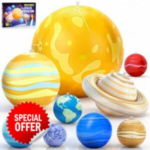 Inflatable Solar System Planet Set