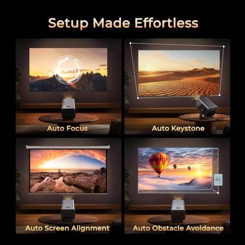 AI Auto Focus & Keystone
