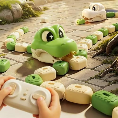 Greedy Snake Toy Eating Itself 2pcs                                                          Interactive Parent-Child Competitive Racing Toy