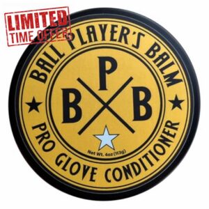 Ball Player's Balm Baseball/Softball Pro Glove Conditioner 4oz