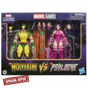 Marvel Legends Series Marvel Games Wolverine vs Psylocke