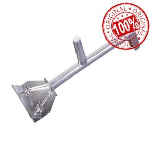 KESOTO Long-Handled Barbecue Cleaning Tool Aluminum Alloy Grill Easy to Clean Kitchen Tool for Outdoor Kitchens