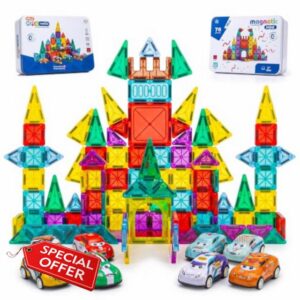 KATYBELLA Magnetic Building Blocks Tiles Set