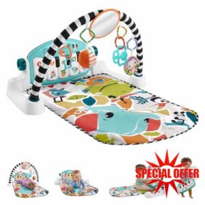 Fisher-Price Glow & Grow Kick & Play Piano Gym