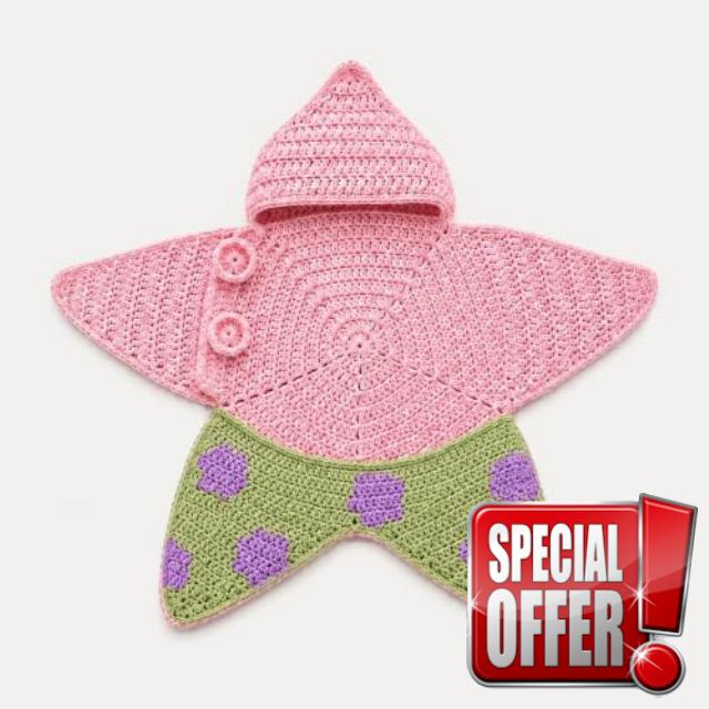 Crochet Starfish Baby Outfit