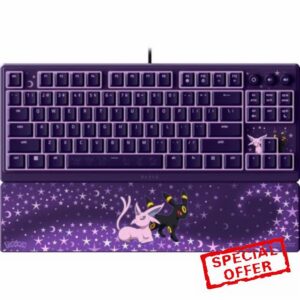 Razer Ornata V3 Tenkeyless Pokémon Espeon & Umbreon Edition - Compact