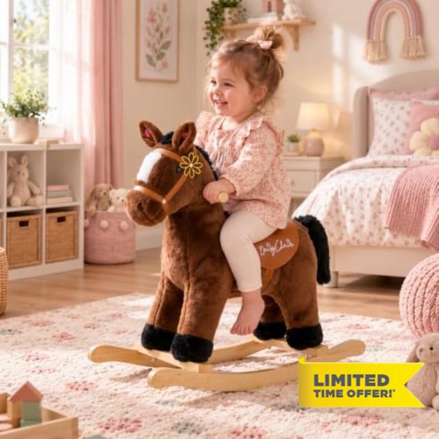 Daisy Chain My First Rocking Horse For 1