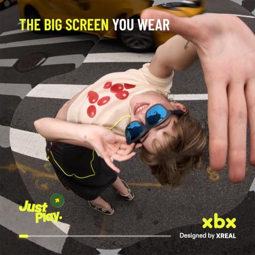 147'' Big-Screen Display for Movies & Gaming 62g Ultralight