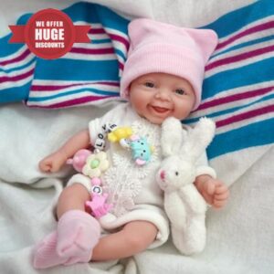 7 Inch Mini Silicone Baby