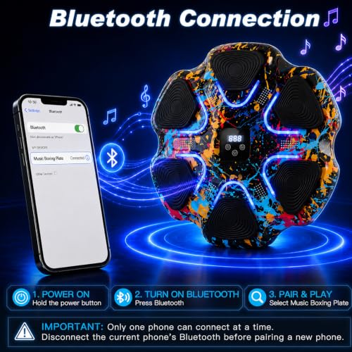 Bluetooth Wall Boxing Trainer for Kids & Adults