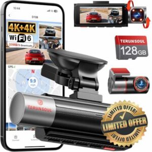 3 Channel Dash Cam 4K