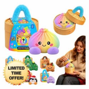Christmas Dumplings Plush Stuffed Giant Dumpling Pillow Home Decoration (a2)