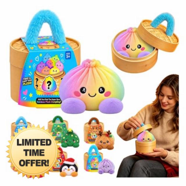 Christmas Dumplings Plush Stuffed Giant Dumpling Pillow Home Decoration (a2)