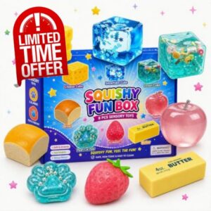 8Pcs Squishy Box Mystery Set