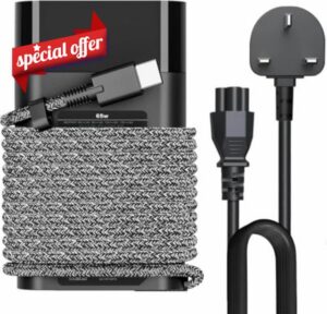 New Slim 65W USB C Laptop Charger for HP Spectre X360