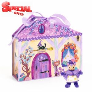 Mini house DIY - Mi House - Astra - Djeco                                                          Djeco - Ref. DJ08035 - 3070900080355 - Pink - Miscellaneous Material