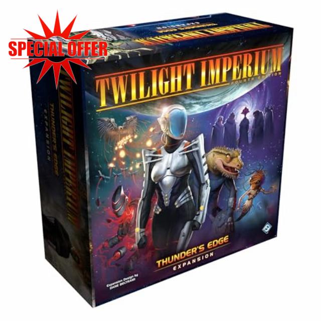 Asmodee | Twilight Imperium: Thunder's Edge                                                          Board Game Expansion | Ages 14+ | 3-8 Players | 4-8 Hours Playing Time
