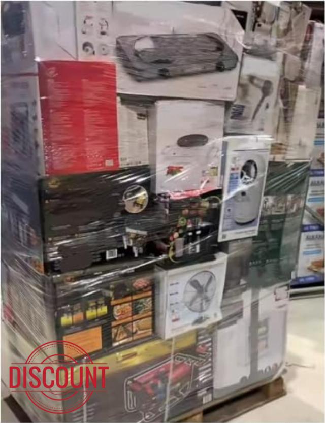 Pallet of Mixed Multimedia Electronics Units Bulk Wholesale UK Stock                                                          returns pallet clearance