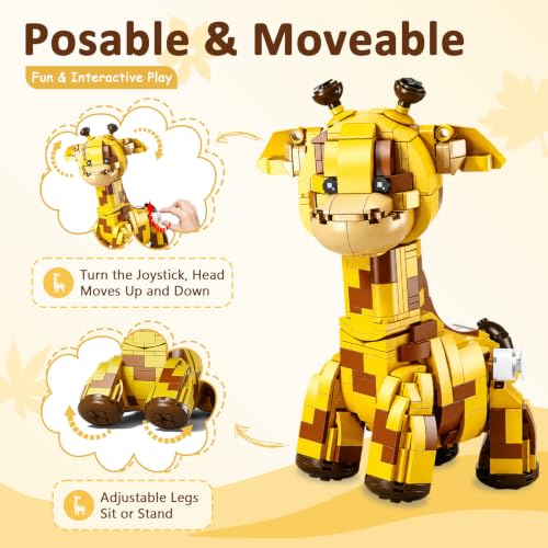 Dog or Lion Animal Building Toys for Home Decor