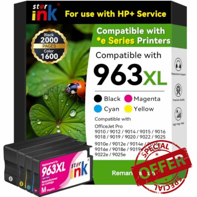 963XL Ink Cartridges Multipack