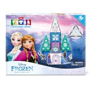 Montessori & sensory play; strong snap-fit magnets; build 2D & 3D shapes; develops motor skills; STEM gift for kids